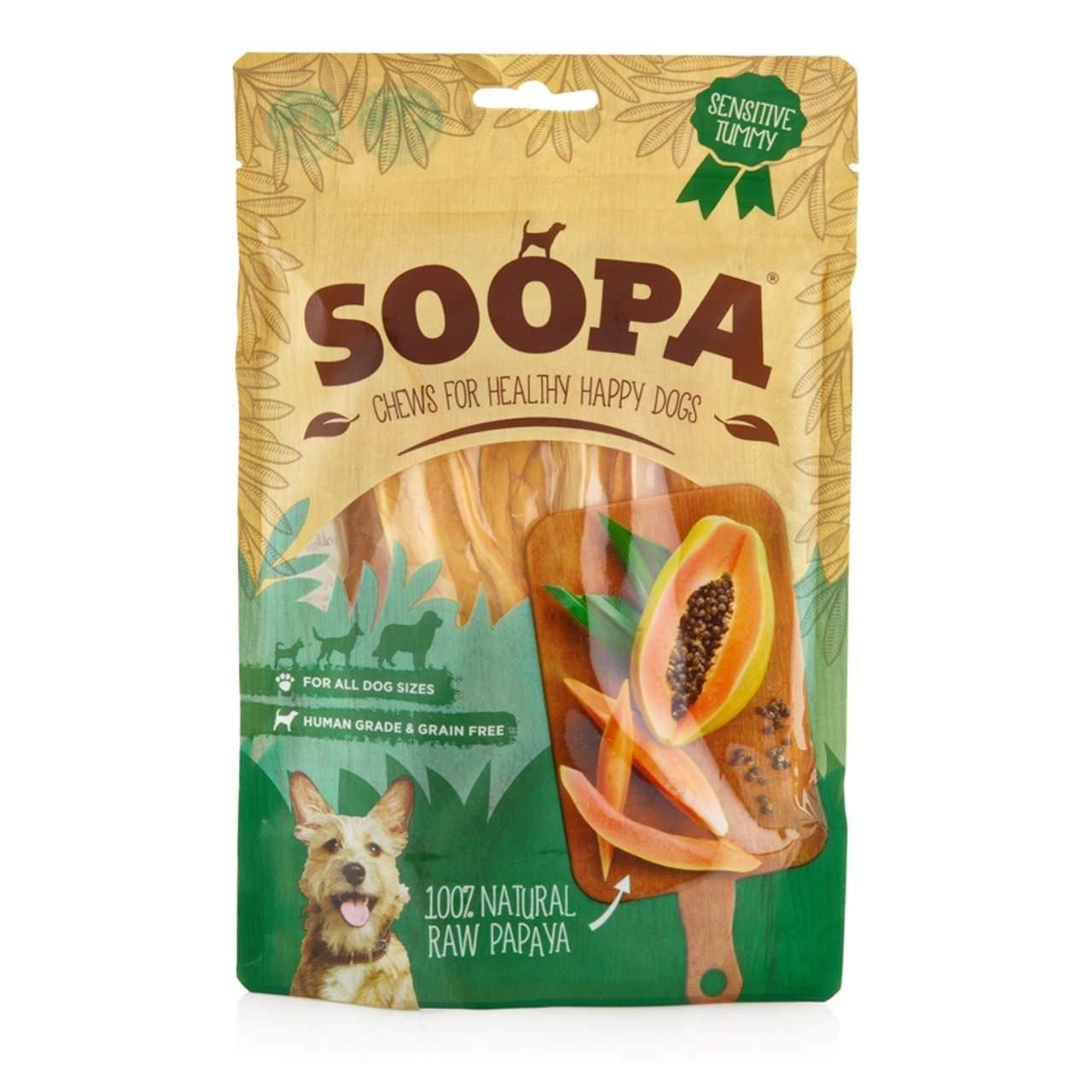 Soopa Papaya Chews Dog Treat, 85 g โ image 1