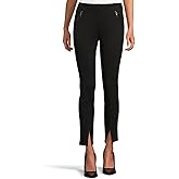 Liverpool Womens Petite High-Rise Pull-on Legging with Slit Hem