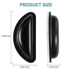 SURMAP Eyeglass Nose Pads, Comfort Soft Silicone