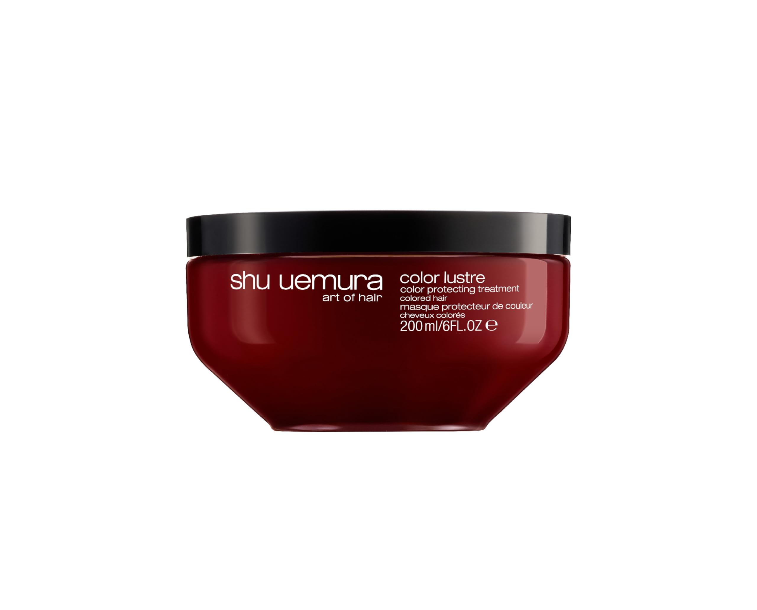 Shu Uemura, Brilliant Glaze Hair Mask Color Lustre, Colour-Treated Hair, Enriched with Rose Oil and Goji Berry Extract, to Preserve Shine and Colour, 200 ml