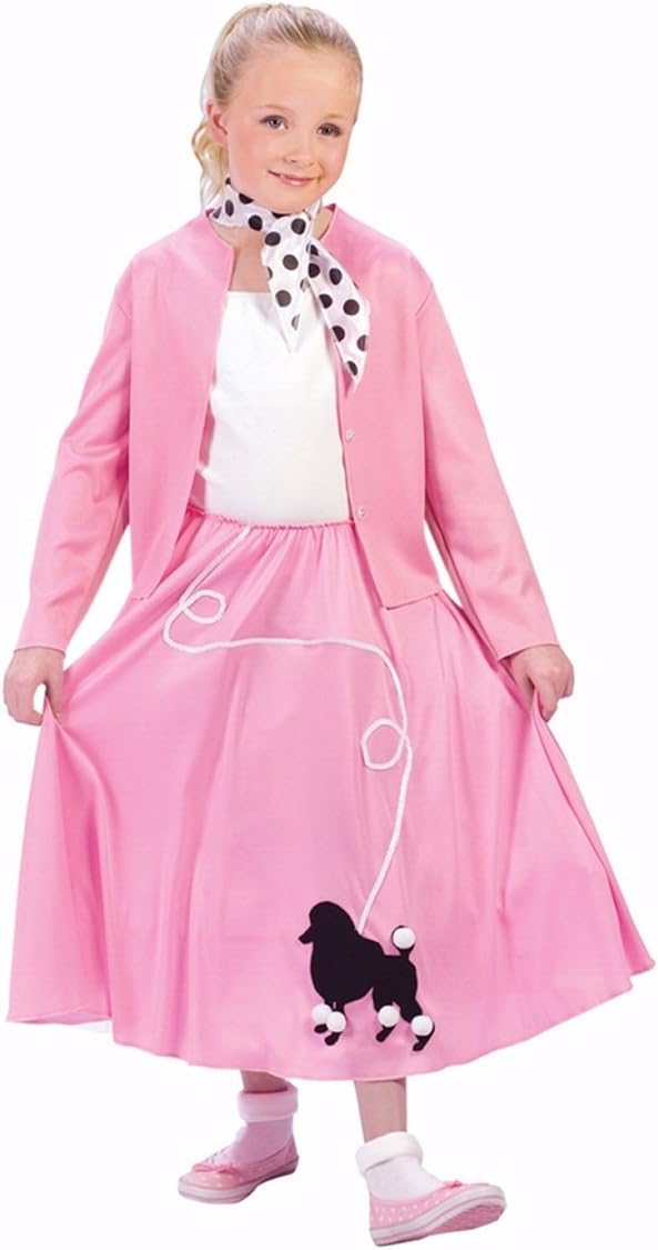 Fun World Costumes Women's Poodle Skirt And Sweater