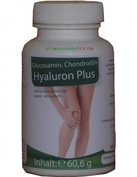 Hyaluron Plus Glukosamine, Chond. und Ackerschachtelhalm 60 Kps e60,6g