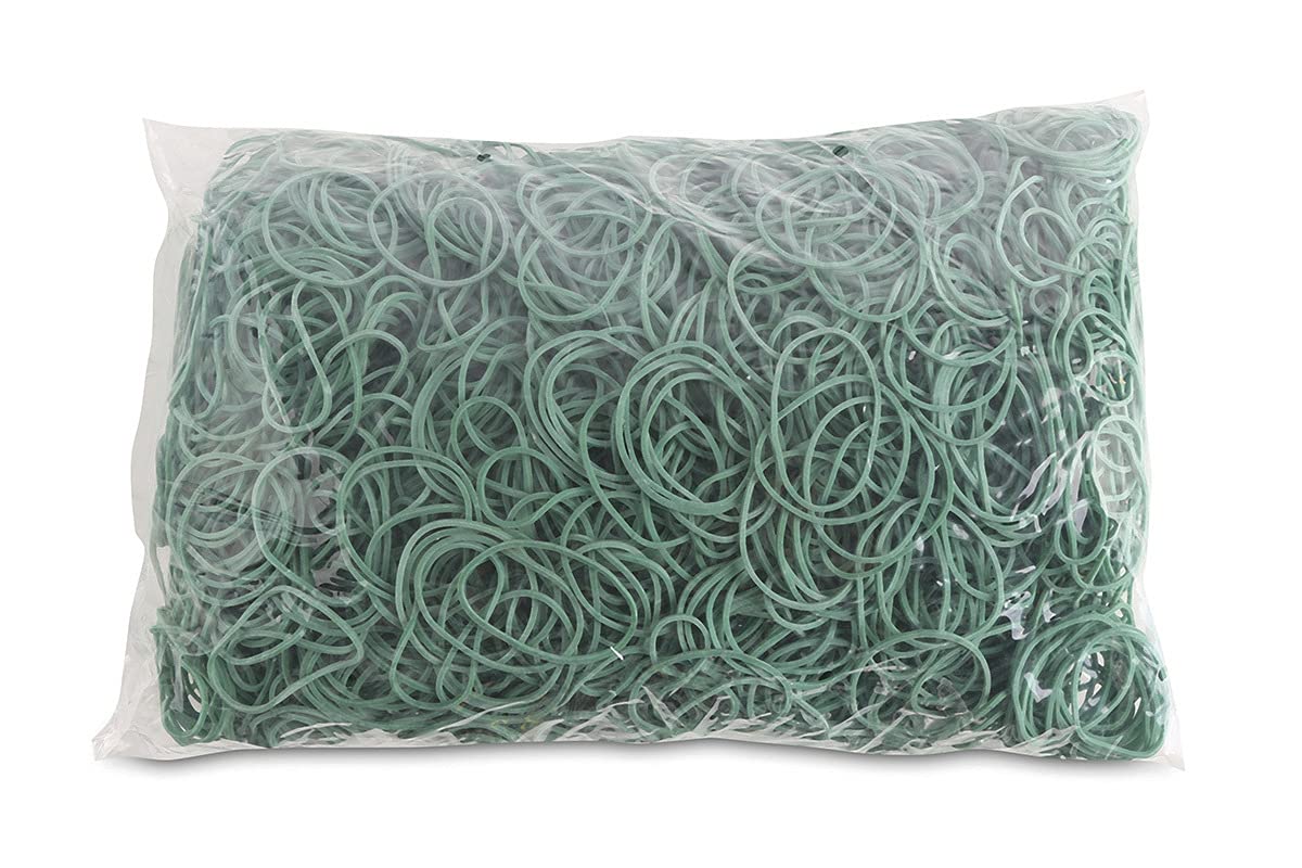 Rubber Bands OFFICE PRODUCTS Diameter 40mm 1,5x1,5mm 1000g Green/Small Office Accessories/Type-Standard/Material-Rubber/Weight (g)-1000 / Colour-Green/Size-1,5x1,5mm