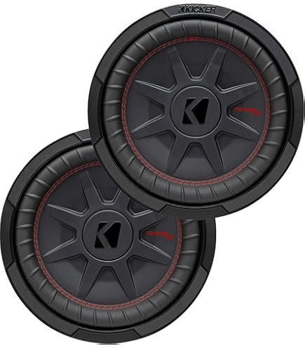 Amazon.com: (2) Kicker 48CWR124 COMPR12 2000 Watt 12