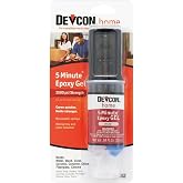 Devcon 21045 5 minute gel epoxy cream colored 25 milliliter
