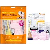 Epielle Pamper Yourself Head to Toe Care Kit, 6 Home Spa Essentials, At-Home Spa Kit for Radiant Skin, Self Care Gifts for Women, Korean Skin Care Set, Stocking Stuffers