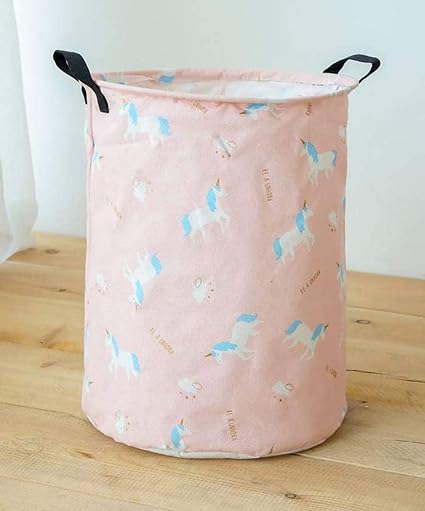 Jamestyle26 Panier A Linge Pliable Boite De Rangement Pour Chambre D Enfant Salon Salle De Bain Ourson Seau A Jouets Licorne 2 Amazon Fr Bebes Puericulture