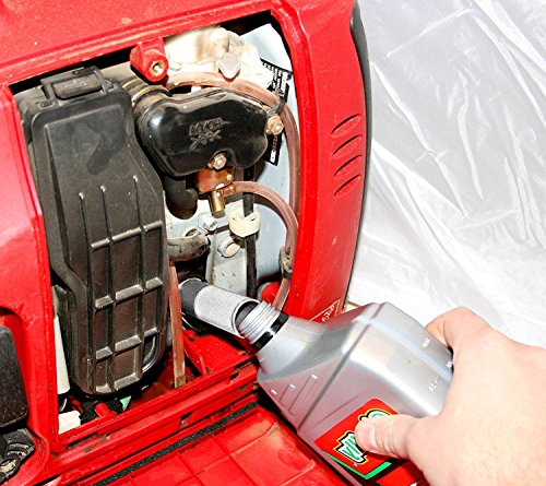 image for E-cowlboy Sliver Aluminum Extended Run Gas Cap, Mess Free Oil Change F
