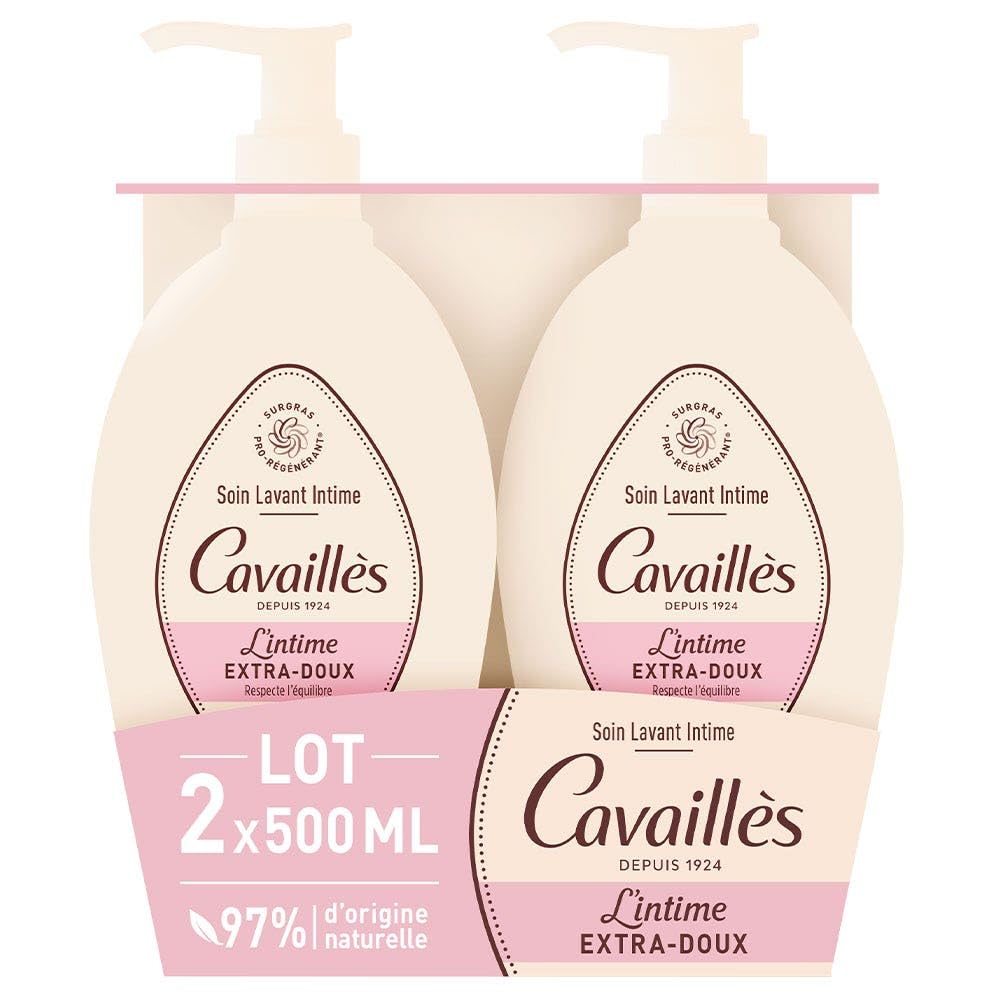 Rogé Cavaillès Extra-Gentle Intimate Cleansing Care 2 x 500 ml