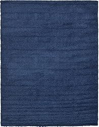 Unique Loom Solid Shag Collection Area Rug