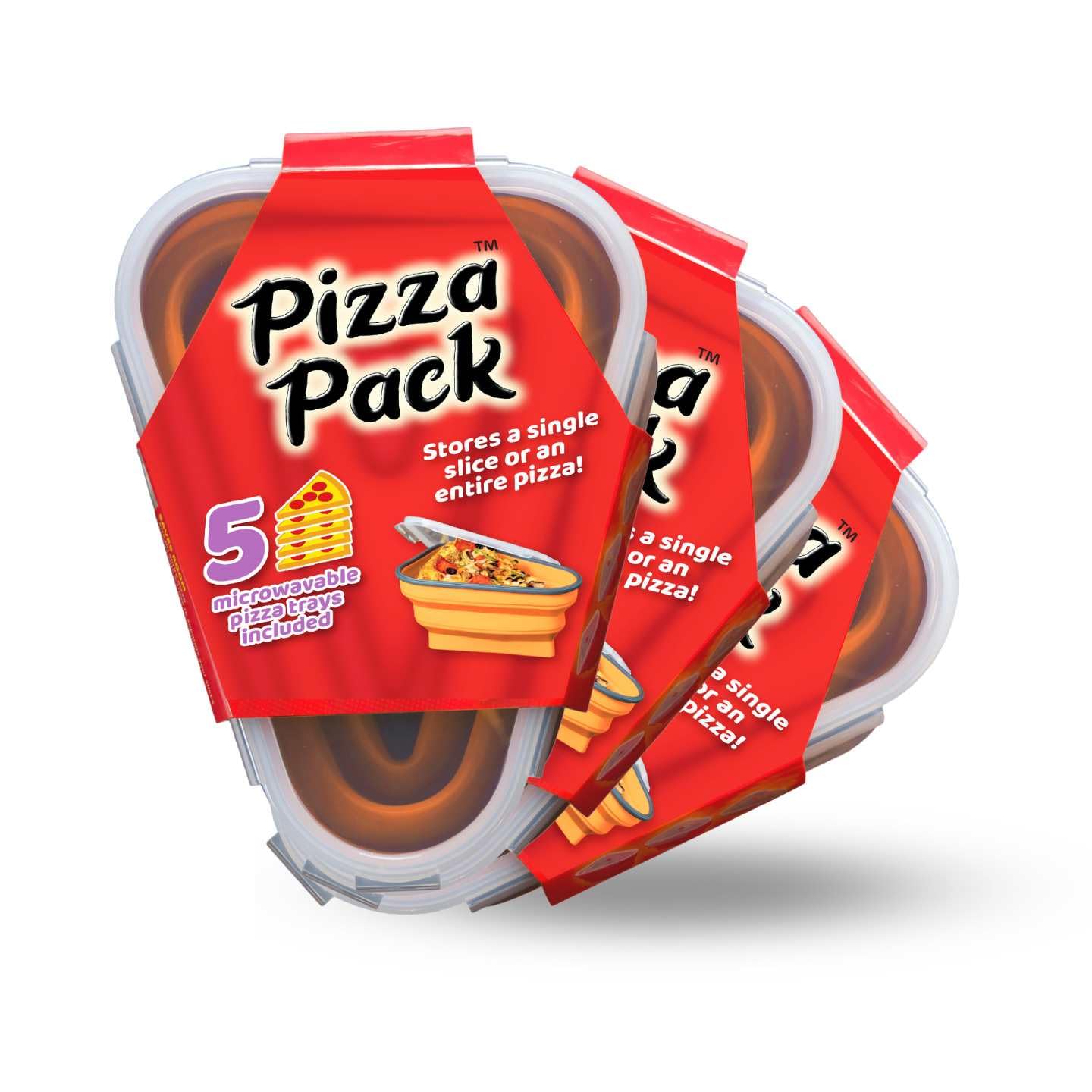 PIZZA PACK The Perfect Reusable Pizza Storage