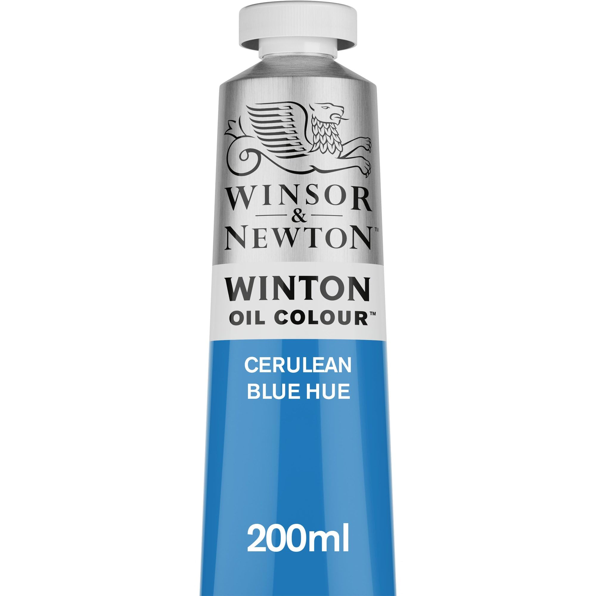Winsor & Newton Winton 200ml Oil Colour - Cerulean Blue Hue,1437138