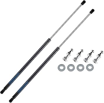 Amazon Com 27 5 Inch 38 Lbs Gas Struts Prop Shocks For Undercover Tonneau Cover Bed Tropper Camper Shell Trap Door Floor Hatch Lid 27 5 Measure From Center To Center Lift Support 2pcs Arana