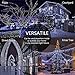 Indoor/Outdoor String Lights with 8 Modes USB Power 39ft 100LED Wire Lights Waterproof Fairy Twinkle Decorative Lights for Party/Christmas/Patio/Home (Cool White Include Power Adapter)…
