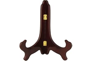 Oriental Furniture Rosewood Plate Stand - 8 in.