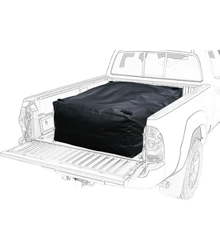 VEVOR 26 Cu.ft Waterproof Truck Bed Cargo Bag – 840D PVC, 51x40x22 In, With Bungee Cords & Net For SUVs & Pickups