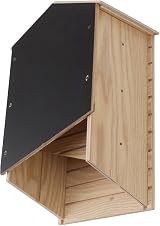 MUNEFE Bat House Kit Wooden Double Chamber Bat Box Shelter Handcrafted Outdoor view 9