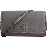 Tory Burch Womens 146467 Thea Pebbled Leather With Gold-tone Hardware Crossbody Bag With Flat Wallet