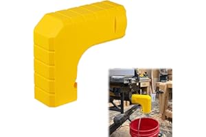 Dust Port Adapter for DeWALT DWE7485 Table Sawa, Plastic Dust Collection Adapter, Compact Easy Install