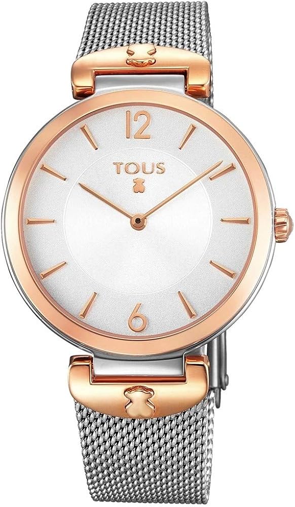Reloj Tous S-Mesh de acero analógico mujer 700350285: Amazon.es: Relojes