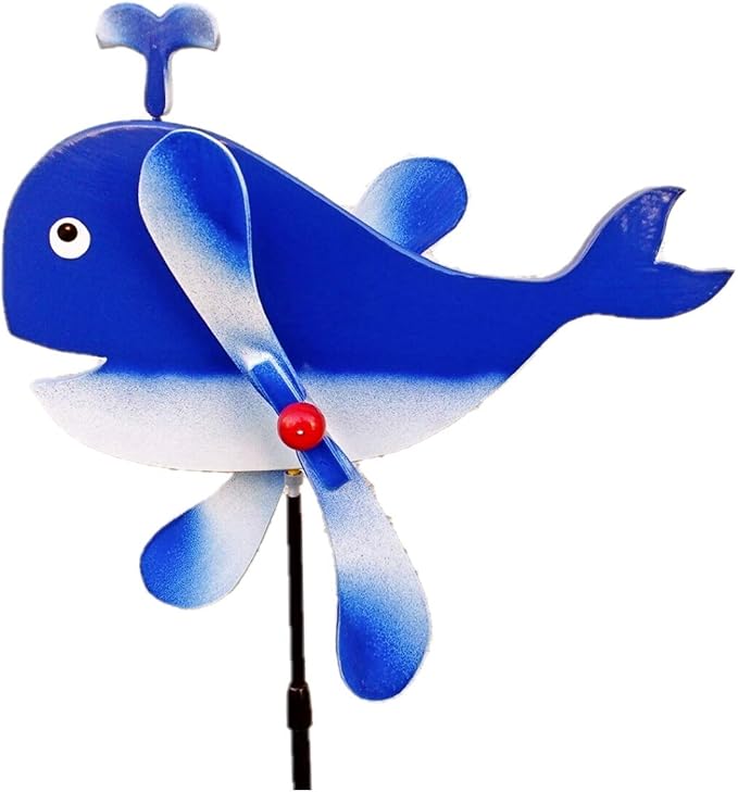 Amazon Co Jp 手作り 羽根付き風見鶏 くじら ホーム キッチン