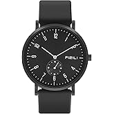 OXFANITE Men's Watch Ultra-Thin Minimalist Waterproof-Fashion Watch for Men or Women with Silicone Band Wrist Watches