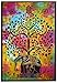 Indian-hippie-gypsy Bohemian-psychedelic-good-luck Tie-dye-elephant-tree Wall-hanging-tapestry Twin-size