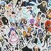 Fairy Tail Japanese Anime Waterproof Laptop Stickers Waterproof Skateboard Snowboard Car Bicycle Luggage Decal 50pcs Pack