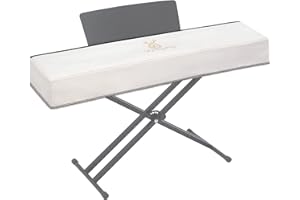 Zreephy Piano 88 Keys Keyboard Dust Cover with Music Stand Opening of Zipper Design, Dust Proof Cover Compatible for Yamaha P35 P45 P48 P71 P85 P95 P105 P115 P125 Digital Pianos Keyboards