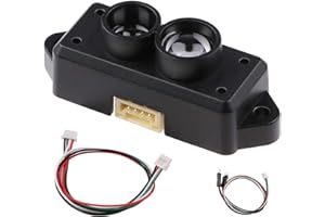 MakerFocus TFmini-s Micro Lidar Module 0.1-12M Lidar Range Finder Sensor Obstacle Avoidance Sensor Tiny Module Single Point UART I2C IO Compatible with Pixhawk Ar duino and Raspberry Pi