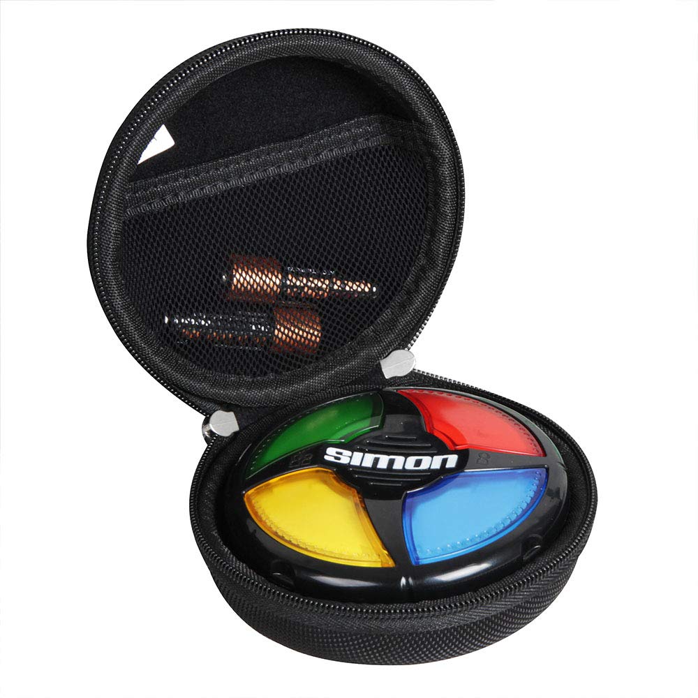 Hermitshell Hard Travel Case for Hasbro Gaming Simon Micro Series Electronic Game (Only Case) (Black)