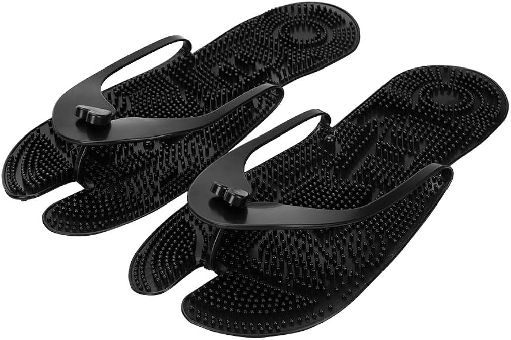 Women Men Portable Foldable Flip Flops Foot Massage Shower Bathroom