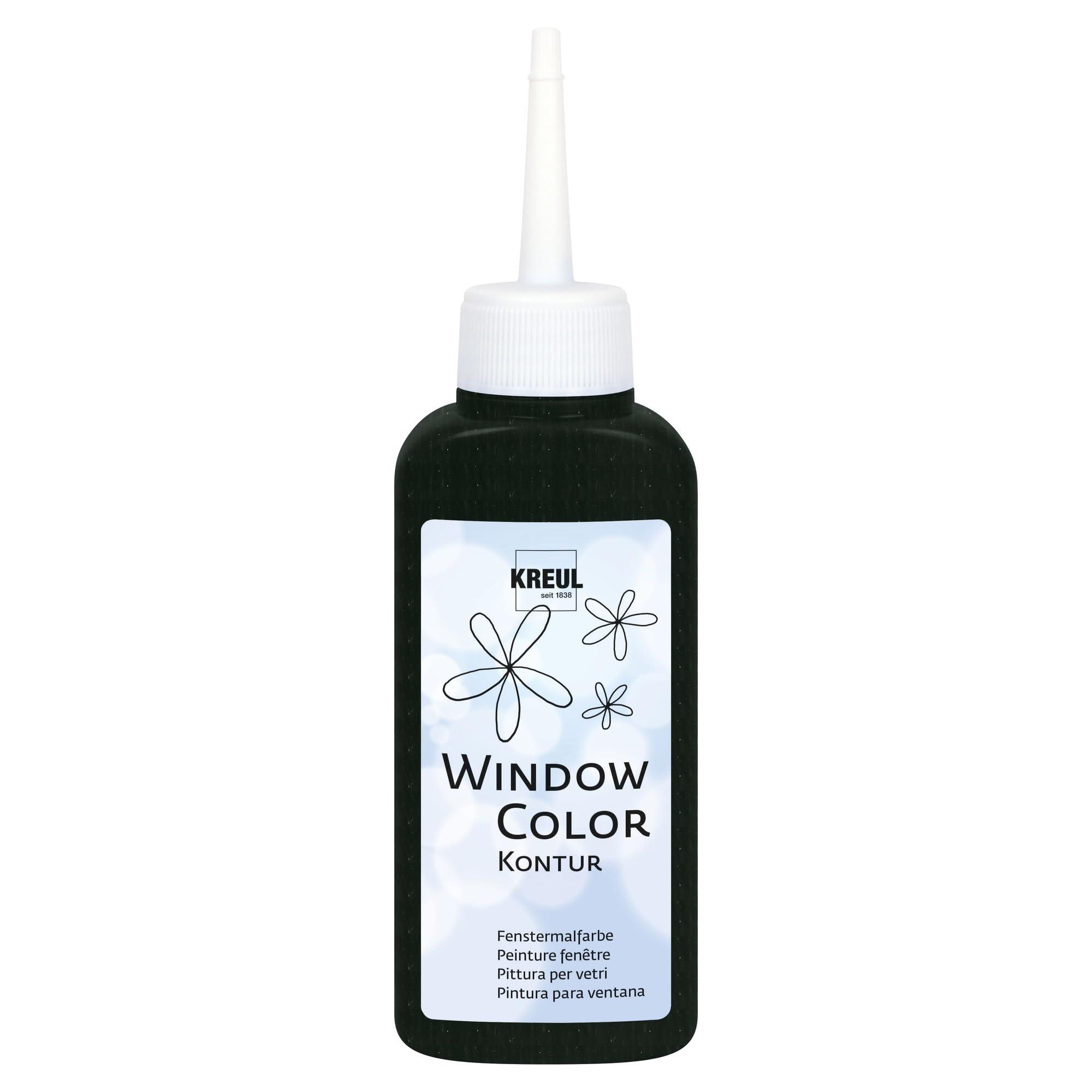 Kreul Window Colour, 80 ml Black — image 1