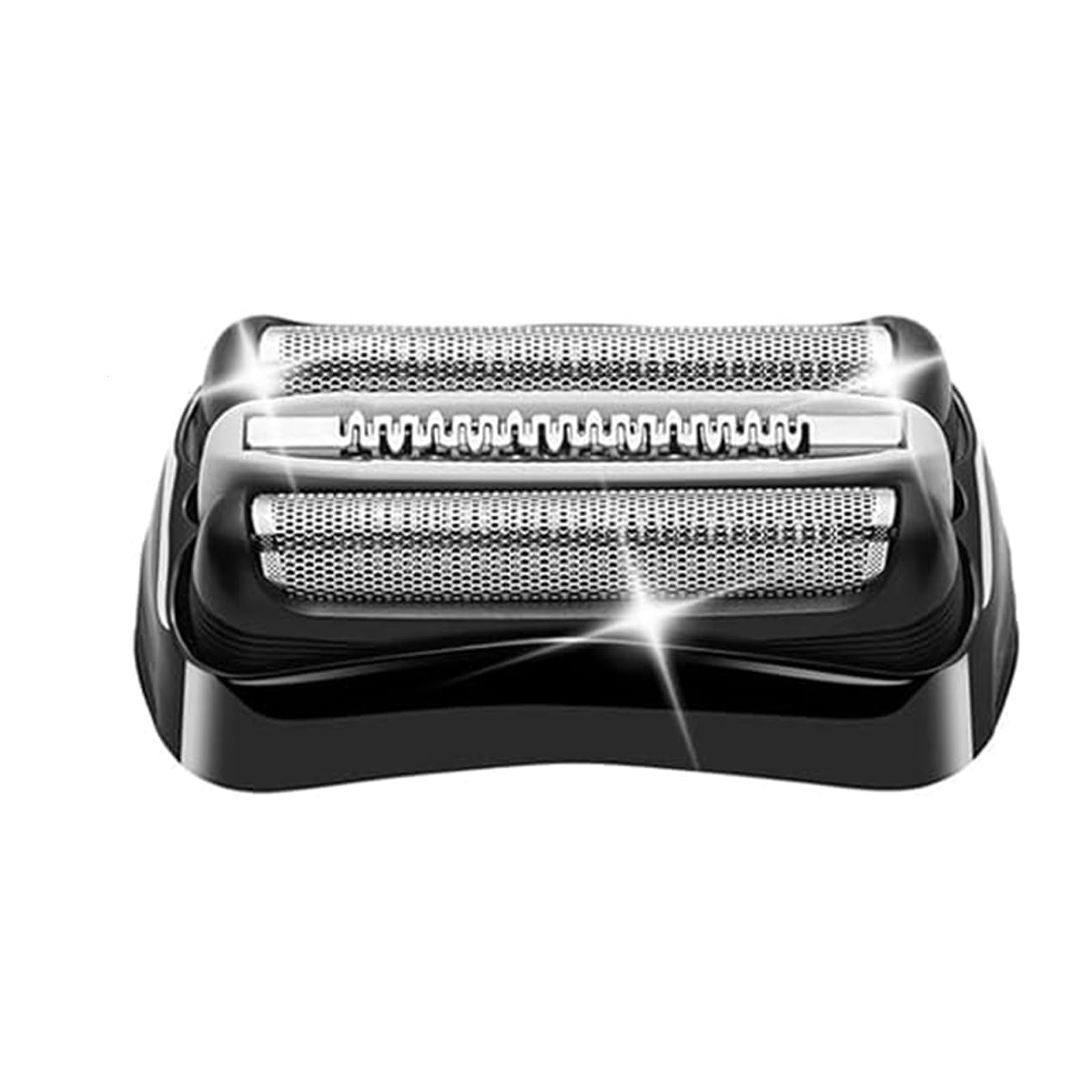BESTBOMG Series3 Shaver Replacement Head Compatible with B-raun Razor 3 Series Razor Foil & Cutter (Black, 32B)