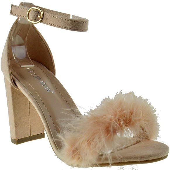 cheap chunky heel sandals