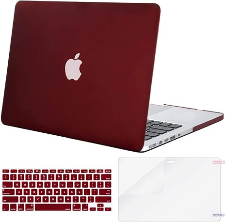 A1502 A1425 Version 15 14 13 End 12 Black Mosiso Plastic Hard Case Compatible Macbook Pro Retina 13 Inch No Cd Rom No Usb C Matching Color Keyboard Cover Screen Protector