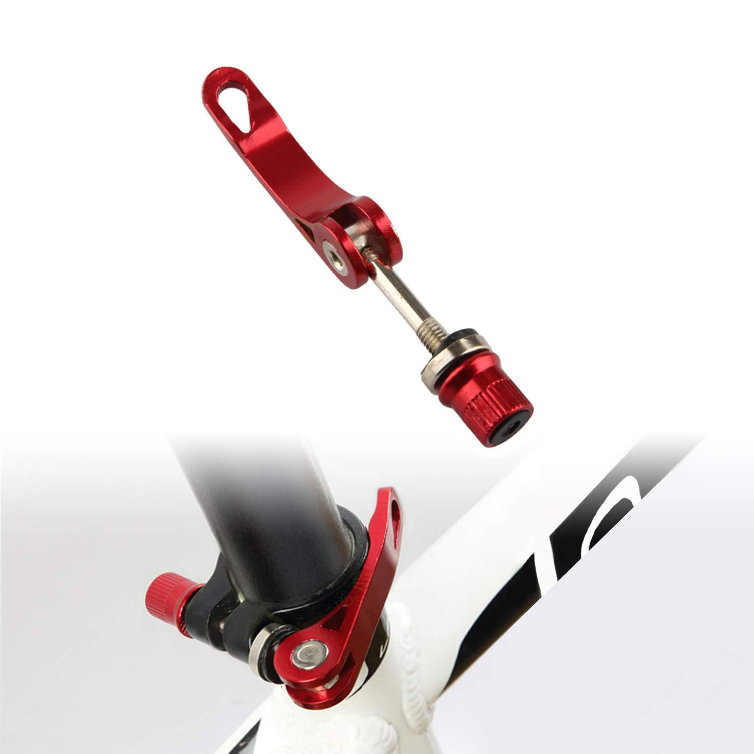 Lohas Select Bike Seat Clamp Quick Release (Red)