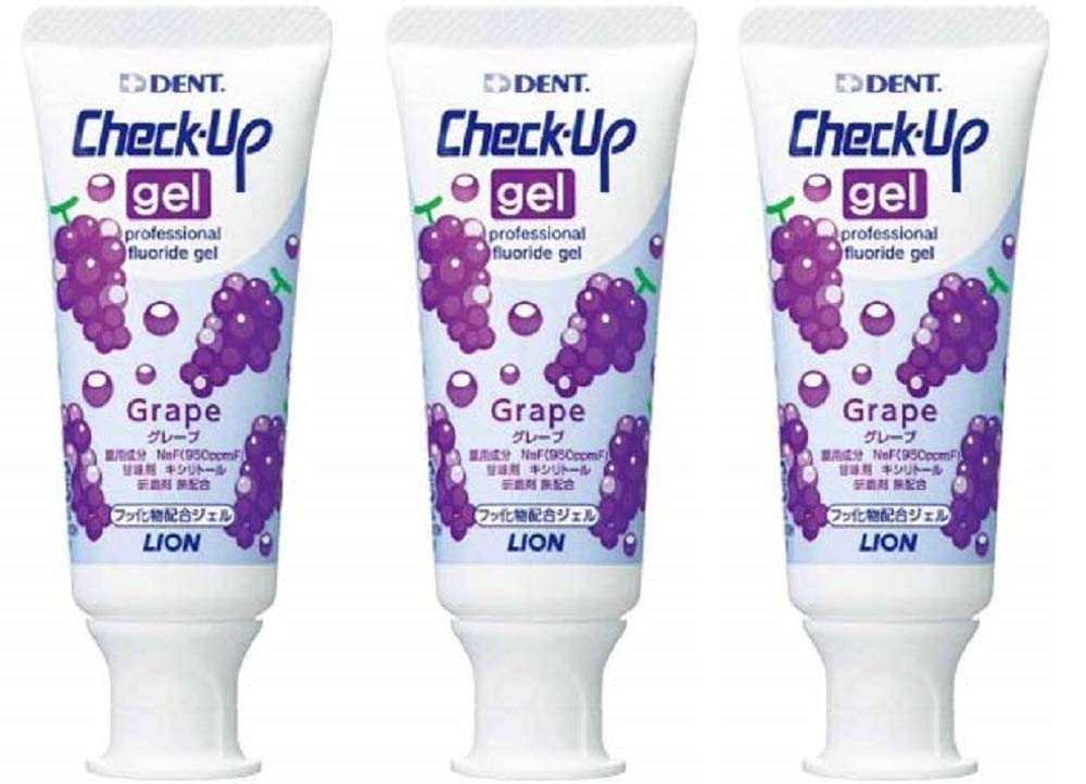 ライオン チェックアップジェル グレープ 60ｇ (3本)商品画像