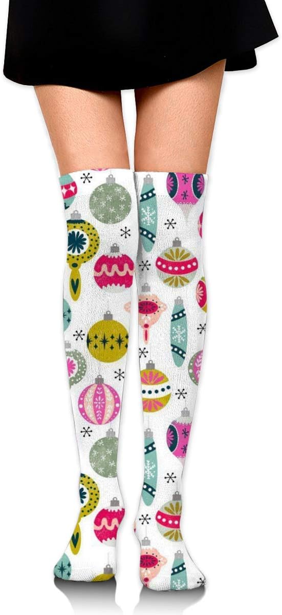 Christmas Ornaments Compression Socks Long Stockings for