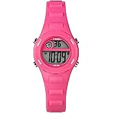 Timex Kids Digital 27mm Watch - Pink Strap Digital Dial Pink Case