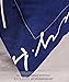 NTBAY 3 Pieces Microfiber Duvet Cover Set, Ultra Soft Zipper Closure Pattern Bedding Set, King Size, Blue Love Letter