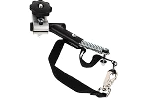 Milisten Universal Bike Trailer Hitch Adapter for Round Tube 3/4 to 1 1/4 Inch with Steel Coupler and Nylon Strap Easy Instal