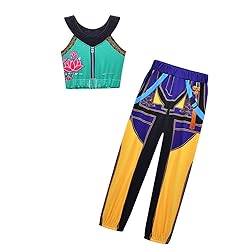 ROSEZUZU Stage Outfit Pop Singers Clothes Set Top