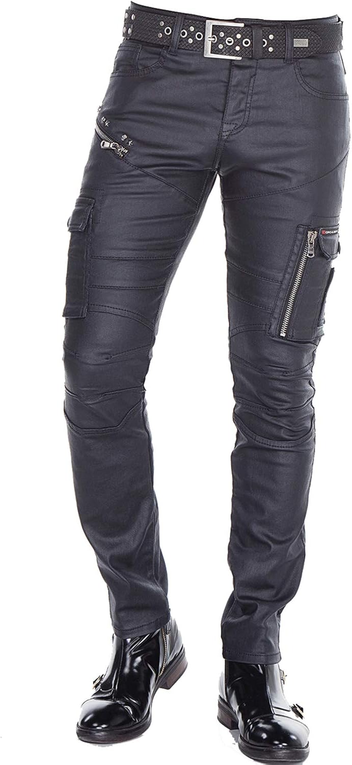 Cipo Baxx - Pantaloni Cargo Da Uomo Slim Fit Jeans Jogger - Foto 6