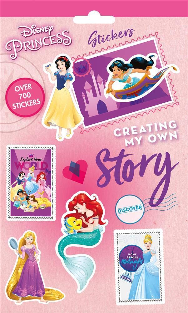 Pick2Drop you Pick We Deliver Disney Princess Stickers 700 Pieces Kids Fun Set