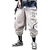 Niepce Inc Men's Japanese Streetwear Techwear Cargo Pants with Design