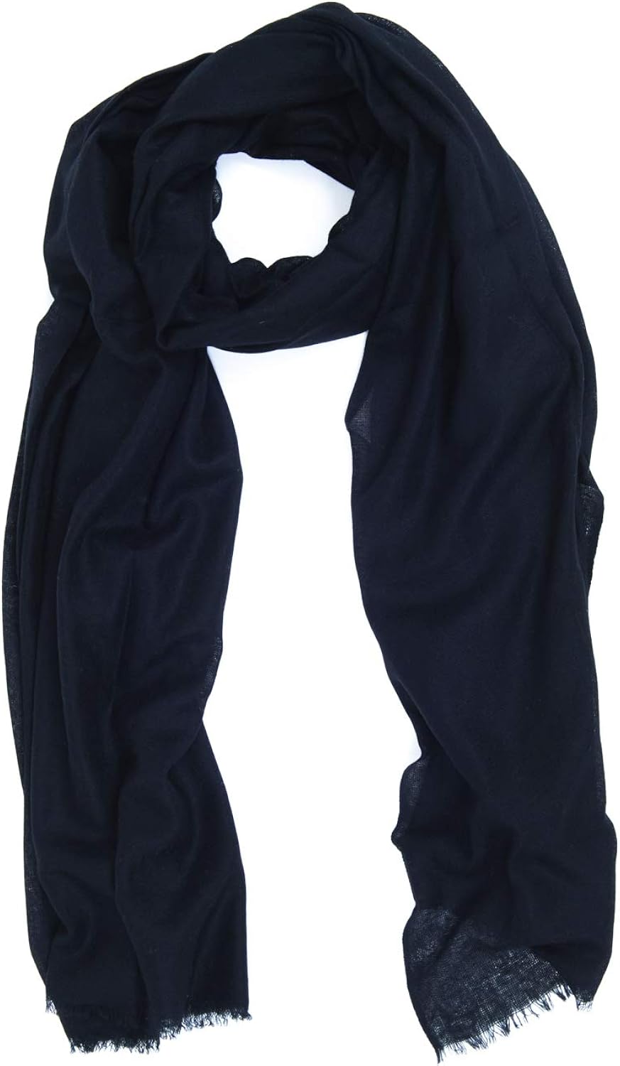 100 Cashmere Pashmina Scarf Oversize (Black, 100cm x 200cm) Amazon.co