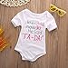 Unisex Baby When God made me he said TA-DA! Infant Creeper