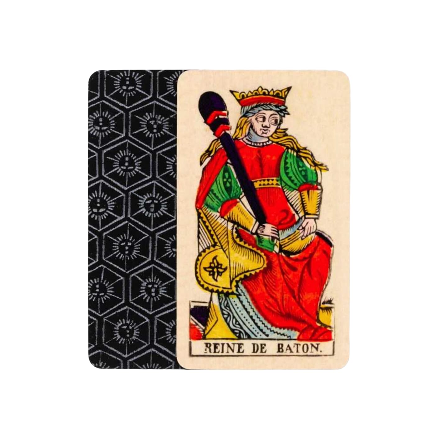 Gassman Tarot de Marseille with | Guide Made in USA | Linen Finish | 78 Cards for Divination | Rigid Box for Storage |