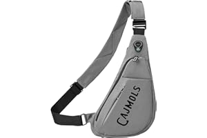 Cajmols Mens Sling Bag Mens Crossbody Bags for Men Lightweight Travel Hiking Daypack Small Sling Bag